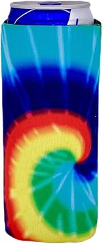 Tie Dye Slim Can Coolie