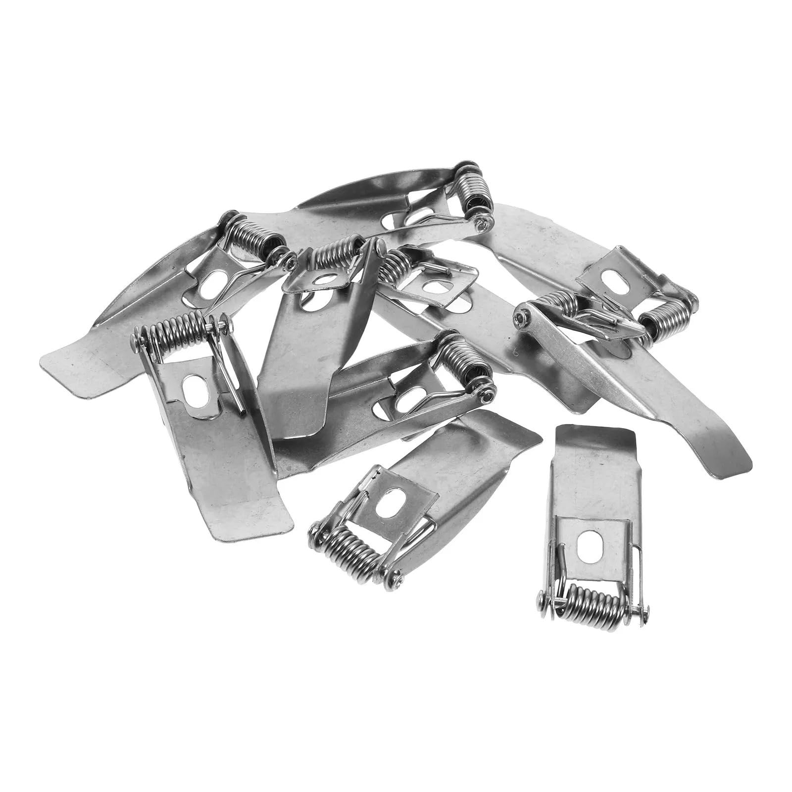 Hzomif One Color Recessed Light Spring Clips 40 Pcs Spring Latch Clips For Downlight Ceiling Fixture Clamp Lighting Accessories