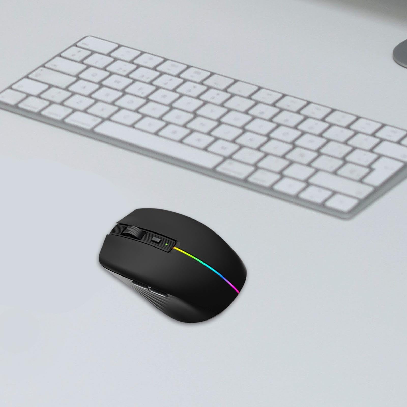 Souris Voix Intelligente Souris Ergonomique Intelligente Souris Dactylographie Vocale Souris Ordinateur Portable Matériau Confortable Fonction Vocale, Noir