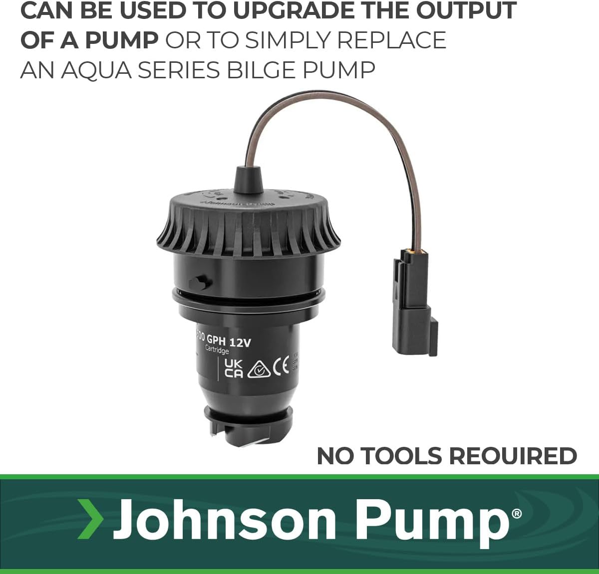 Johnson Pump 09-36336-10 Aqua Void Auto Replacement Cartridge Motor - 800 GPH