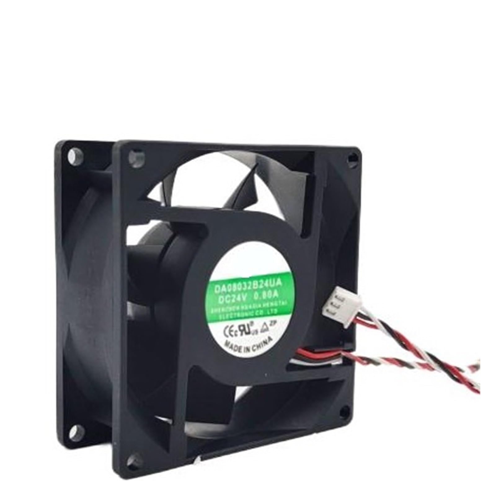 JJKKOZVQF Fan DA08032B24UA DA08032B24HA 24V 0.50A 0.80A 80X80X32mm 8cm inverter cooling fan(DA08032B24HA)