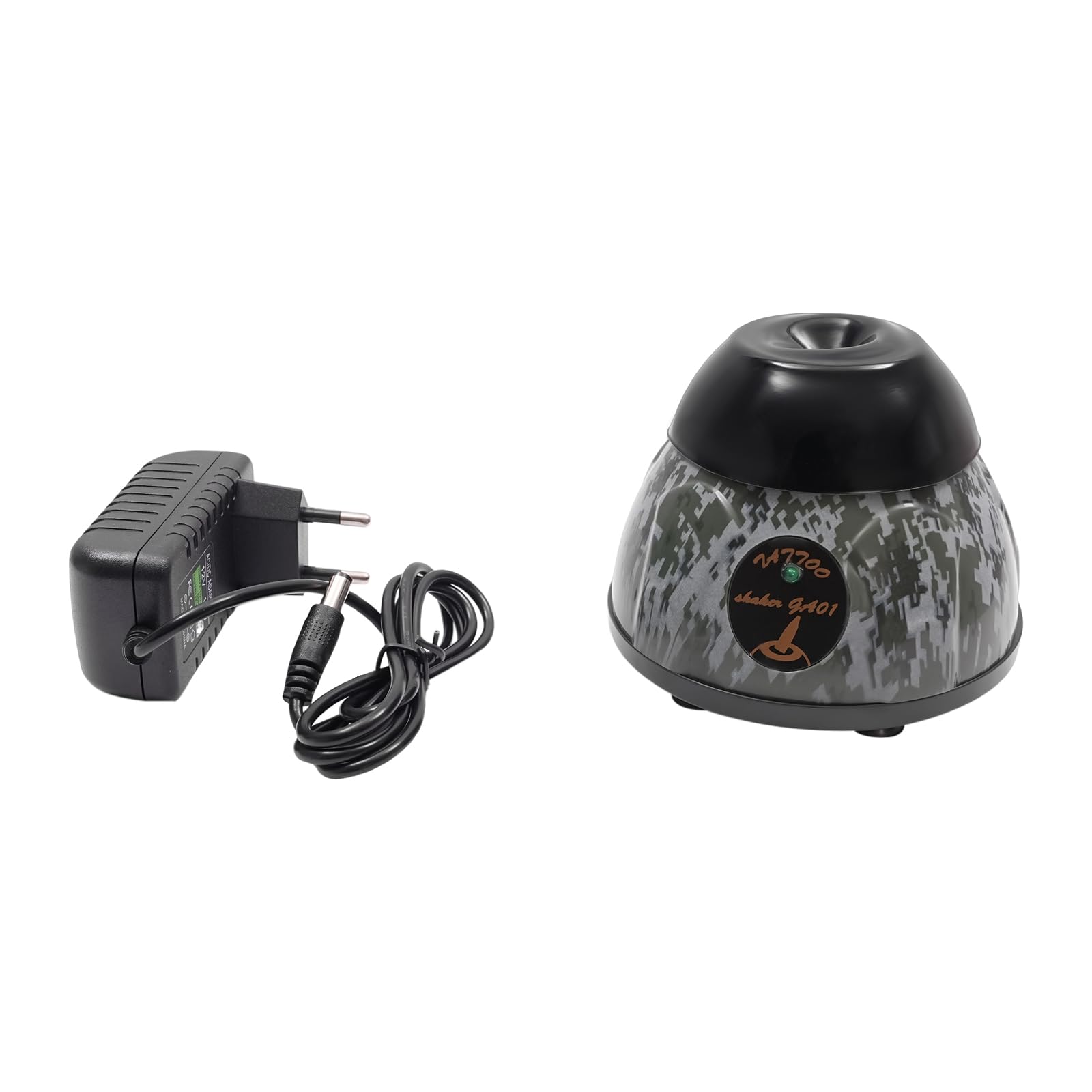 Vortex - Mezclador de pintura para salones de uñas, pintores y aficionados, mini coctelera con 5200 rpm, mezclador eléctrico de tinta de pigmento, multiusos, mini Vortex (camuflaje)