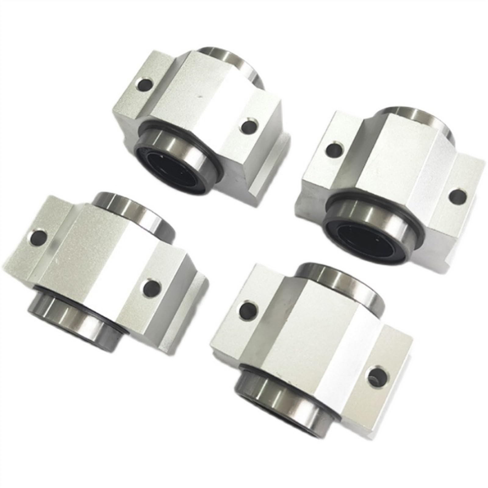 4 Stück Kugellager SC8VUU SC10VUU SC10V SC12VUU SC13VUU SCV16 SC20VUU Linearlager Stehlager DIY für 10 mm Lineargleitlager (SC16VUU 16 mm)