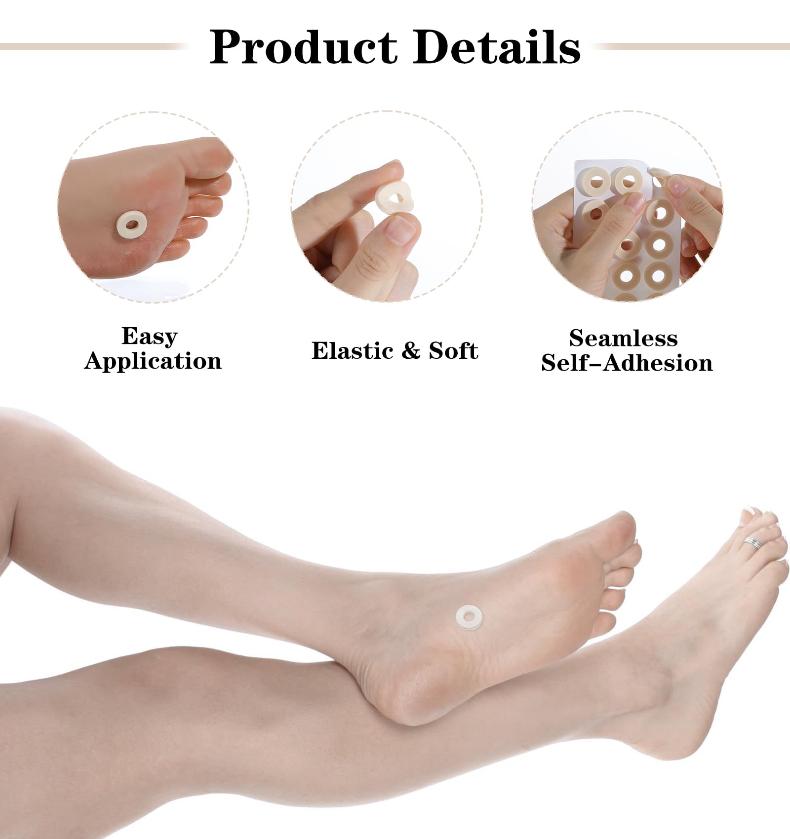 pansements autocollants en latex pour cors - Pour homme et femme - Pour baskets