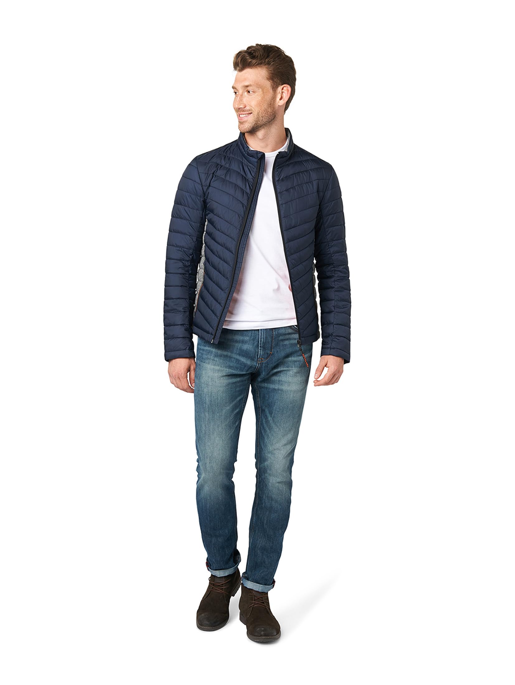 TOM TAILOR Herren Jeanshose Jeans 1/1 Josh Regular Slim Blau (Mid Stone Wash Denim 1052), W30/L30 (Herstellergröße: 30) – Ansicht 2