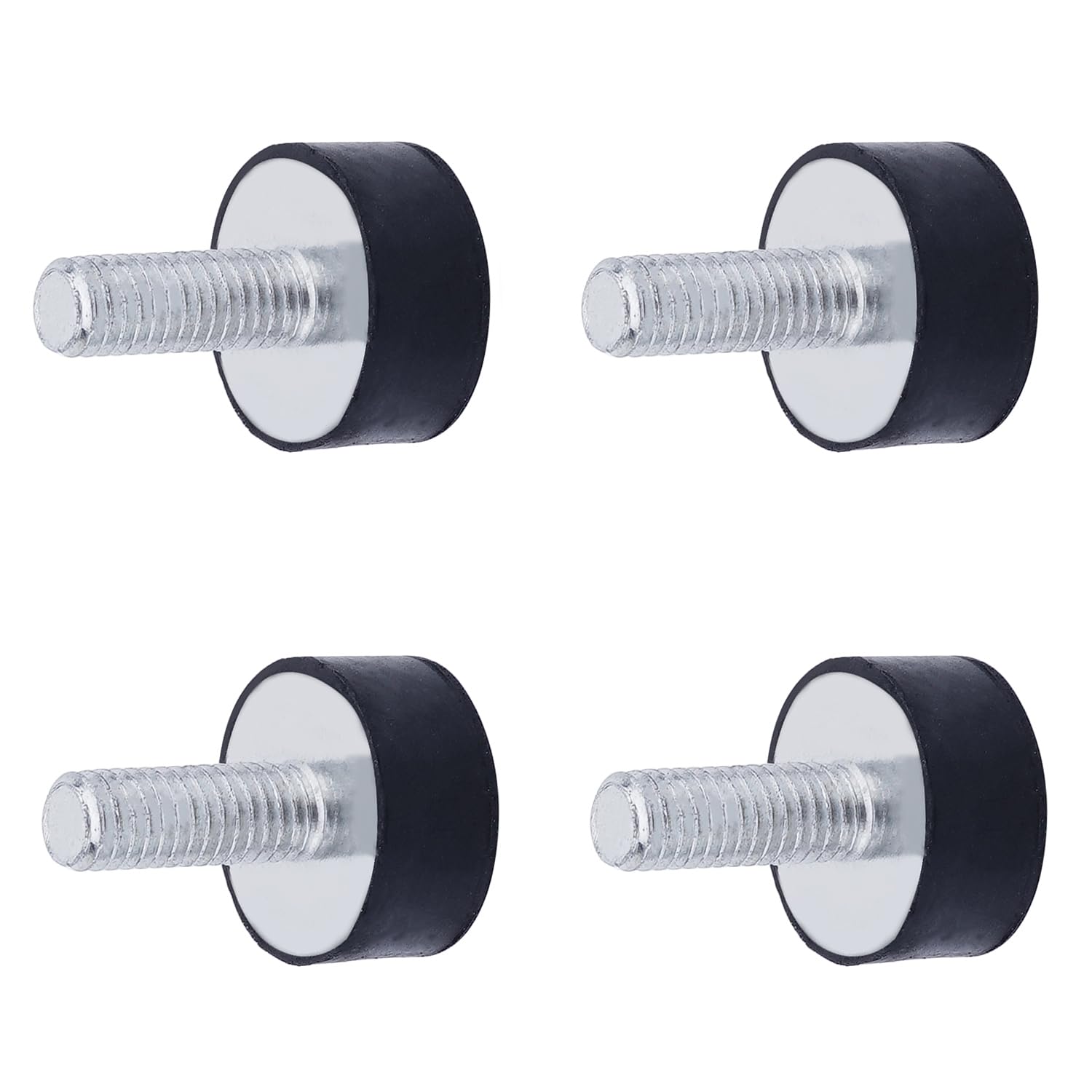 VGOL 8 Amortiguadores Goma M8 Para Aire Acondicionado: Reduce Vibraciones Y Ruido (Soporta 60kg)