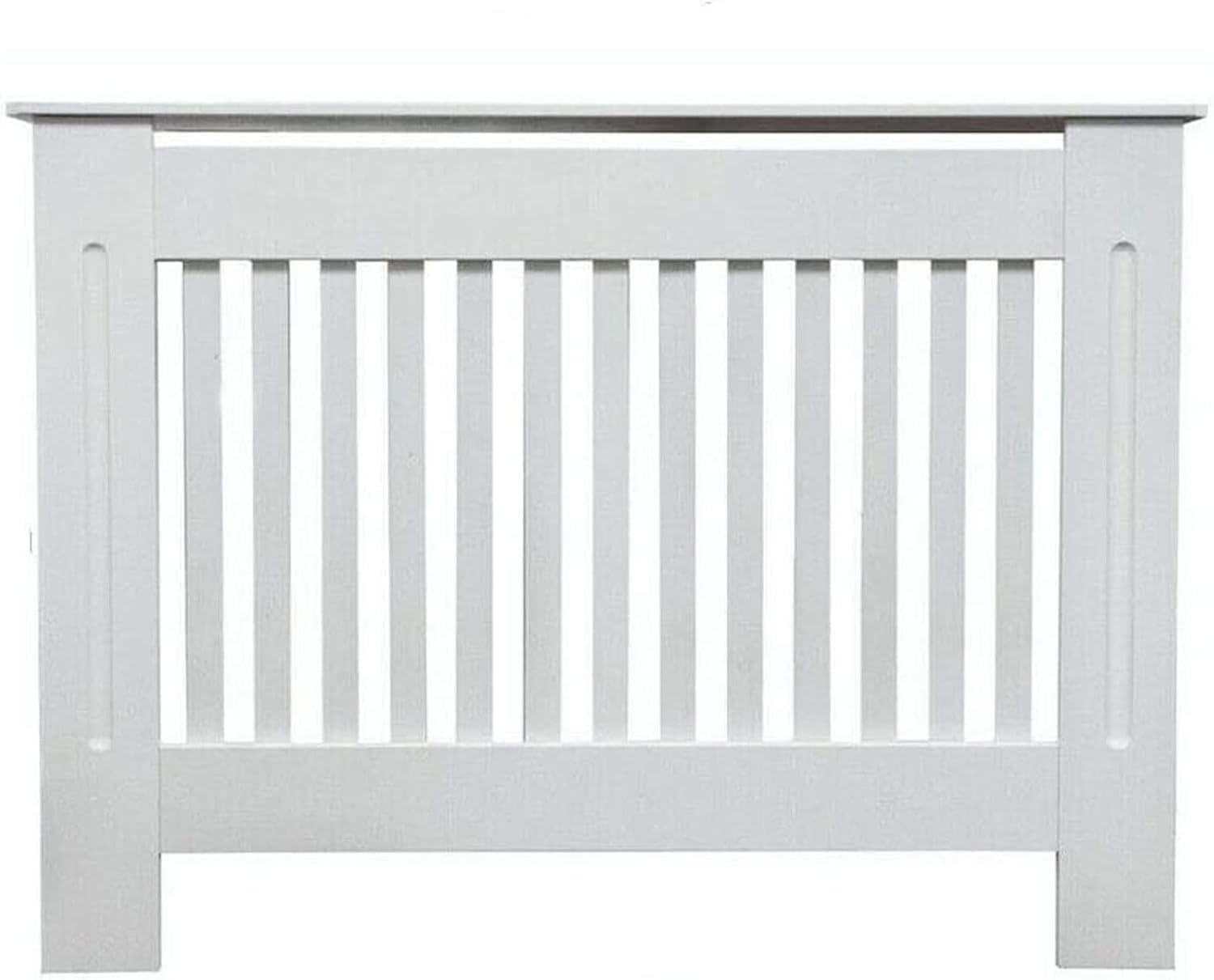 Radiator Cover, White Radiator Cover Grill Shelf Modern MDF