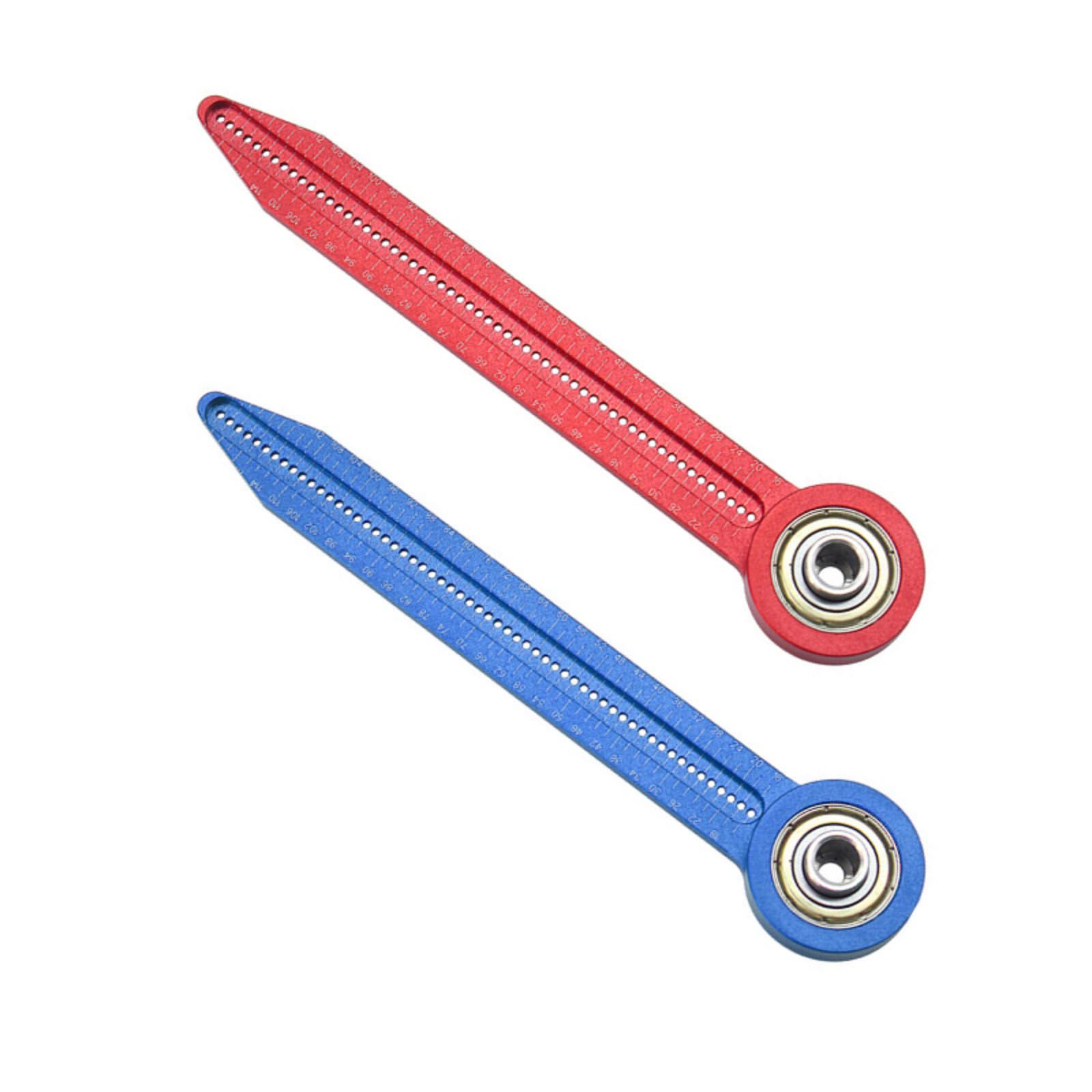 Multipurpose Adjustable Circles Maker Perfect for Carpentry Student Architect Woodworking School and Art Applications Lightweight Drafting Equipment