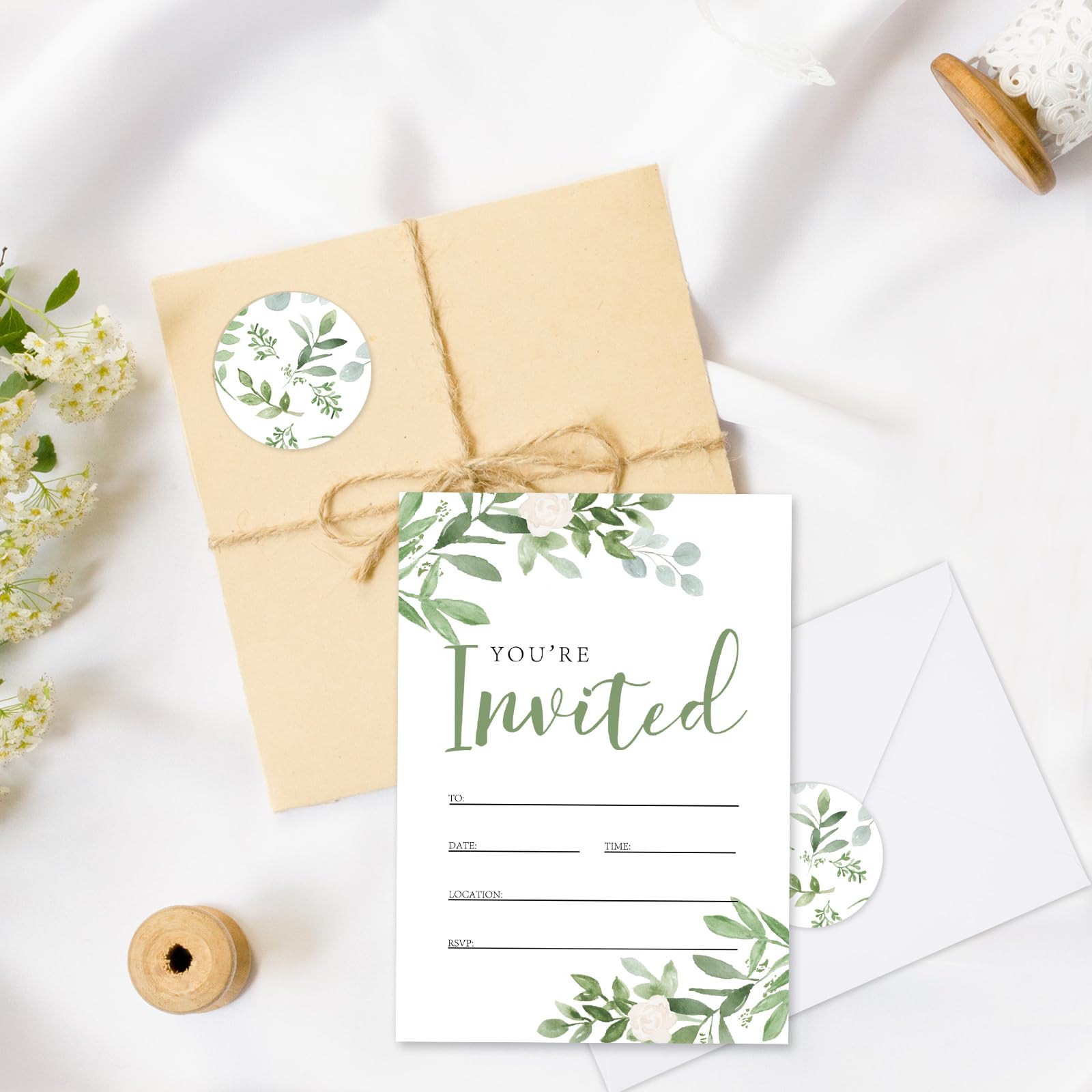 Elegant Printable Tags For Envelopes 600 Printable Eucalyptus Wedding  Address Labels - 20 Sheets Of Elegant Green Leaf Stickers Self Adhesive Mailing  Labels, image size:1600x1600