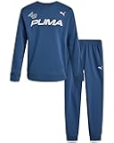 Boys Sweatpants Set - 2 Piece Soft Fleece Crewneck Pullover Boys Sweatshirts and Jogger Pants Kids Activewear Set (4-16)