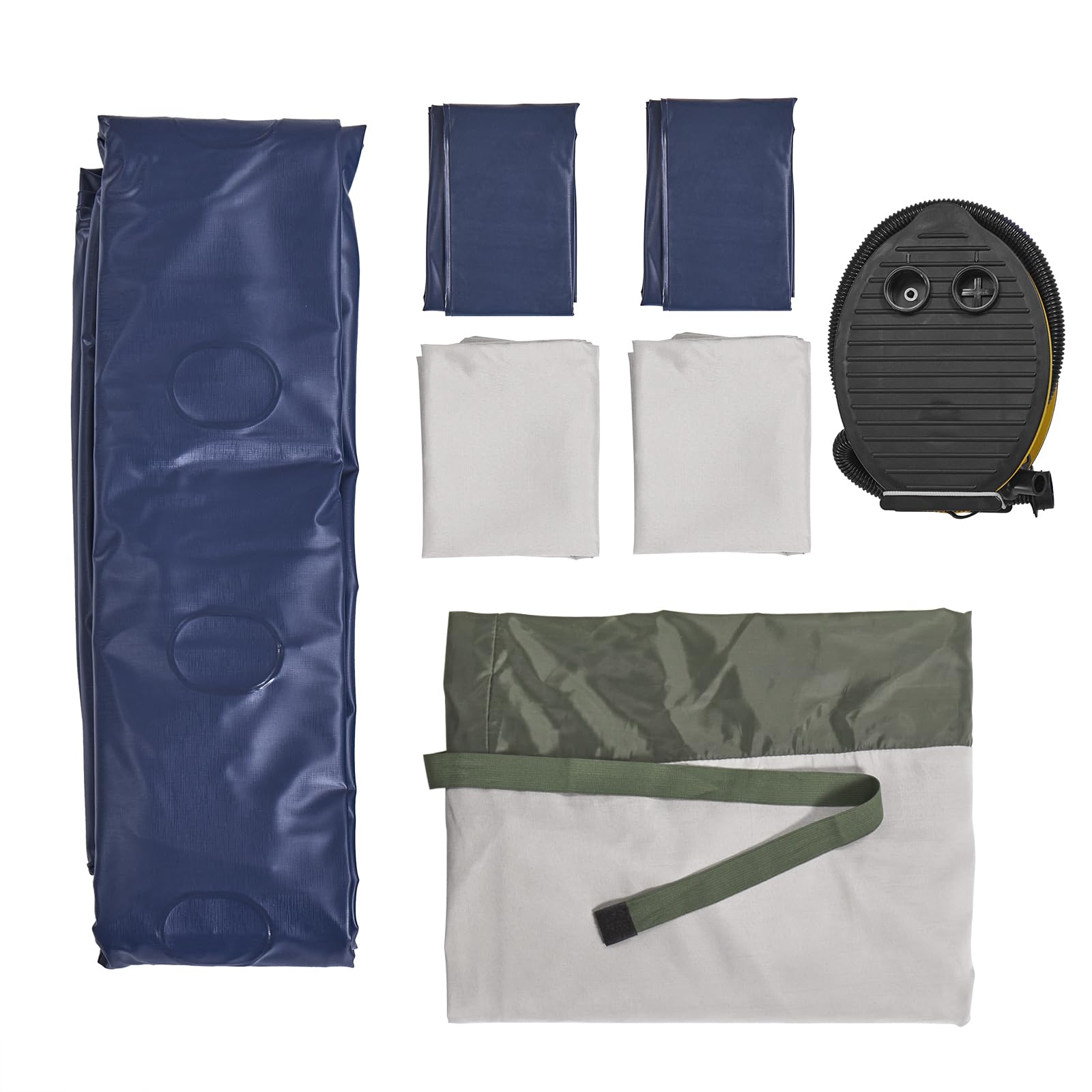 Sobuy Tienda de Campaña con Colchón Hinchable Tienda de Campaña Impermeable Barraca de Camping