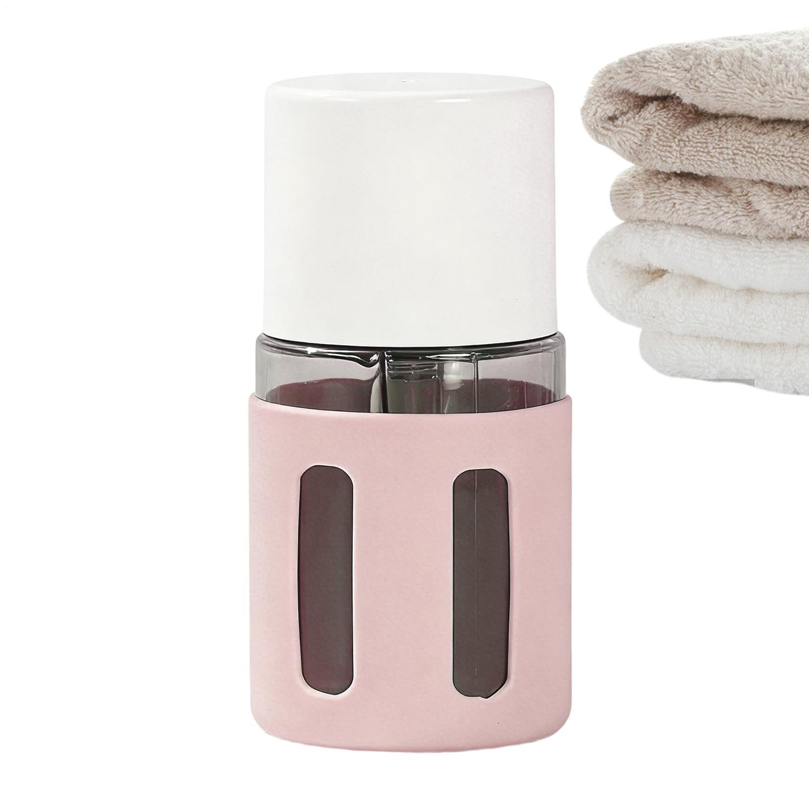 Juego de Frascos de Viaje | 4 en 1 recargable vacía con pulverizador | Contenedores de tamaño para llevar para champú, loción o líquido,para Mujer Champú Acondicionador Gel de Ducha Perfume Viaje — view 12