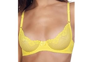 Timpa Women's Alice Lace Underwire Demi Bra: Enhance Your Shape, Elevate Your Confidence