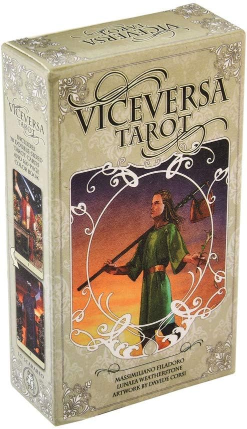 DALIN 78pcs Vice Versa Tarot Kit Tarot Cards Oracle Deck Family Party Board Game Toy