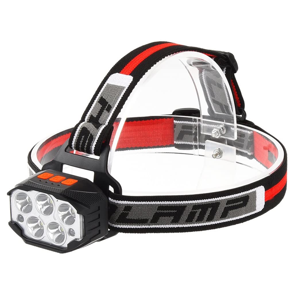 OYYMTE Head-Mounted USB Charging Induction Headlight LED Strong Light Outdoor Adventure Camping Torch
