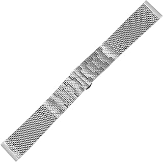 JWTPRO for Citizen JY8078 JY8037 JY8031 Watch Strap Mens Luxury 22MM 23MM Milan Mesh Stainless Steel Bracelet (Color : Silver, Size : 22mm)