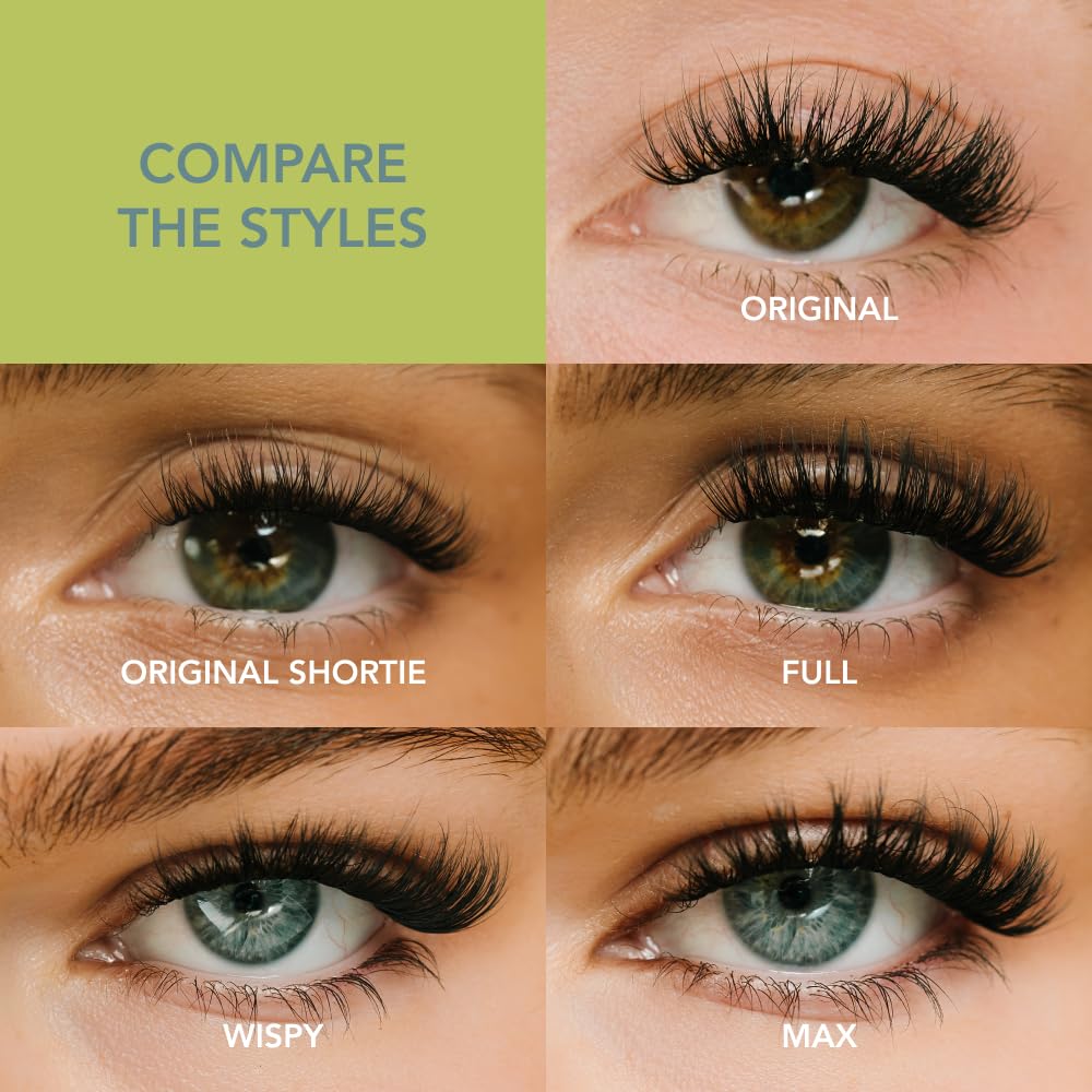 Essentials by Pro Lash DIY Lash Extension Kit, Lightweight Waterproof Lash Clusters