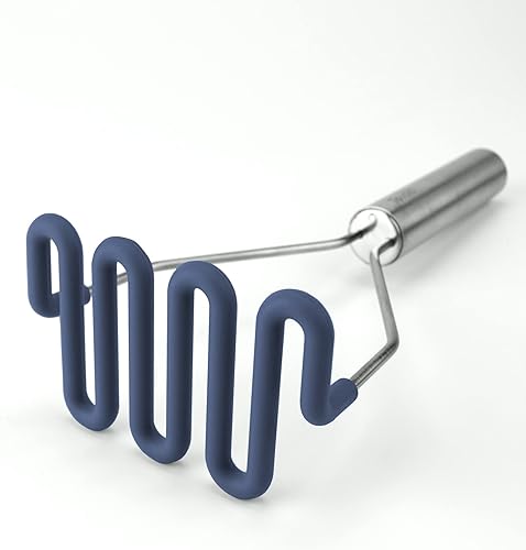 Miniatura 28 de Tovolo Juego de 6 utensilios de cocina de silicona, cucharón verde pesto ranurado, espátula, espátula, raspador, cuchara mezcladora y triturador