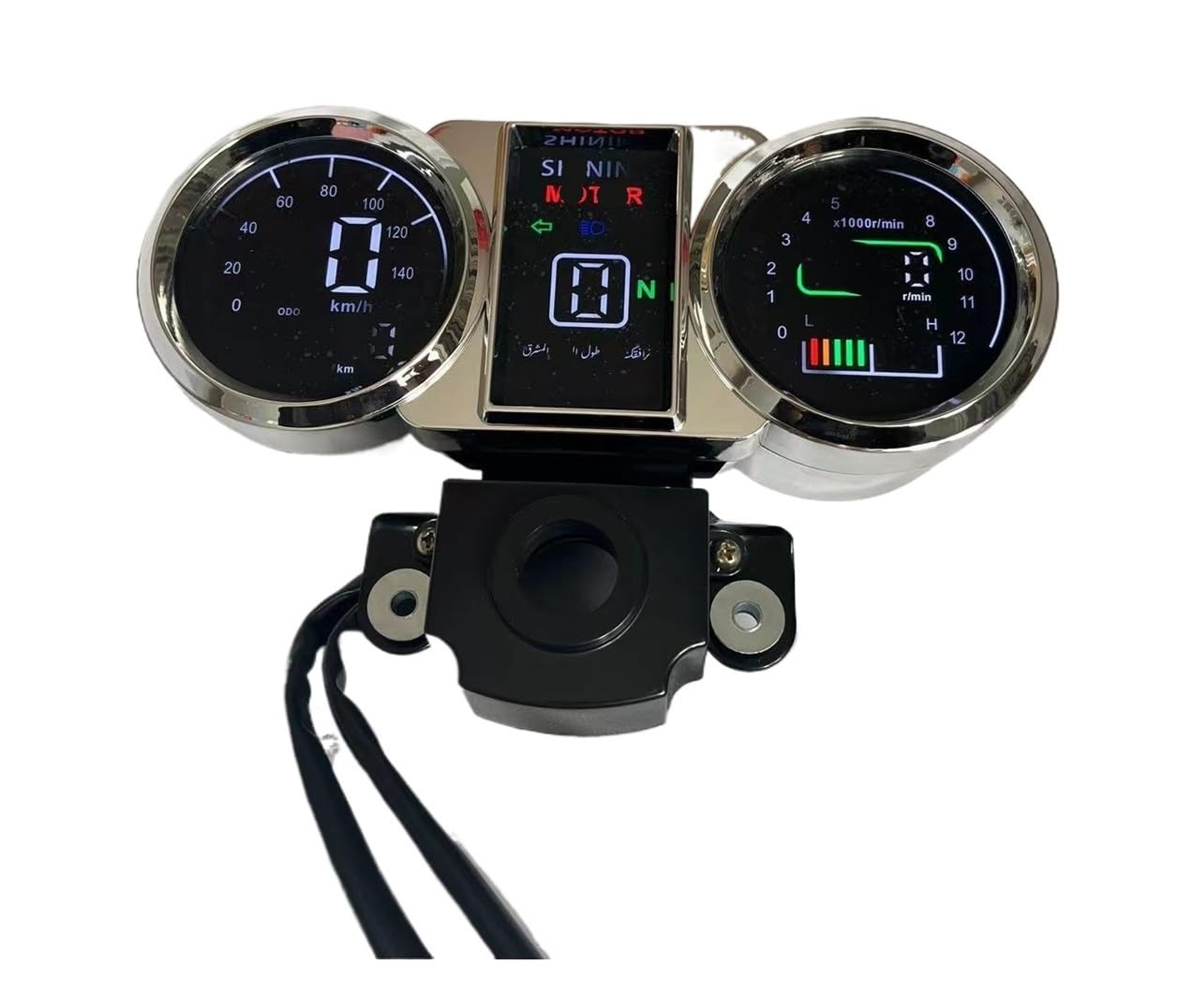 Contagiri contachilometri CM125 Tachimetro Digitale Cruscotto LED Meter Moto SpeedMeter Contagiri RPM Per CM125 Per SHINING Dalin Prince