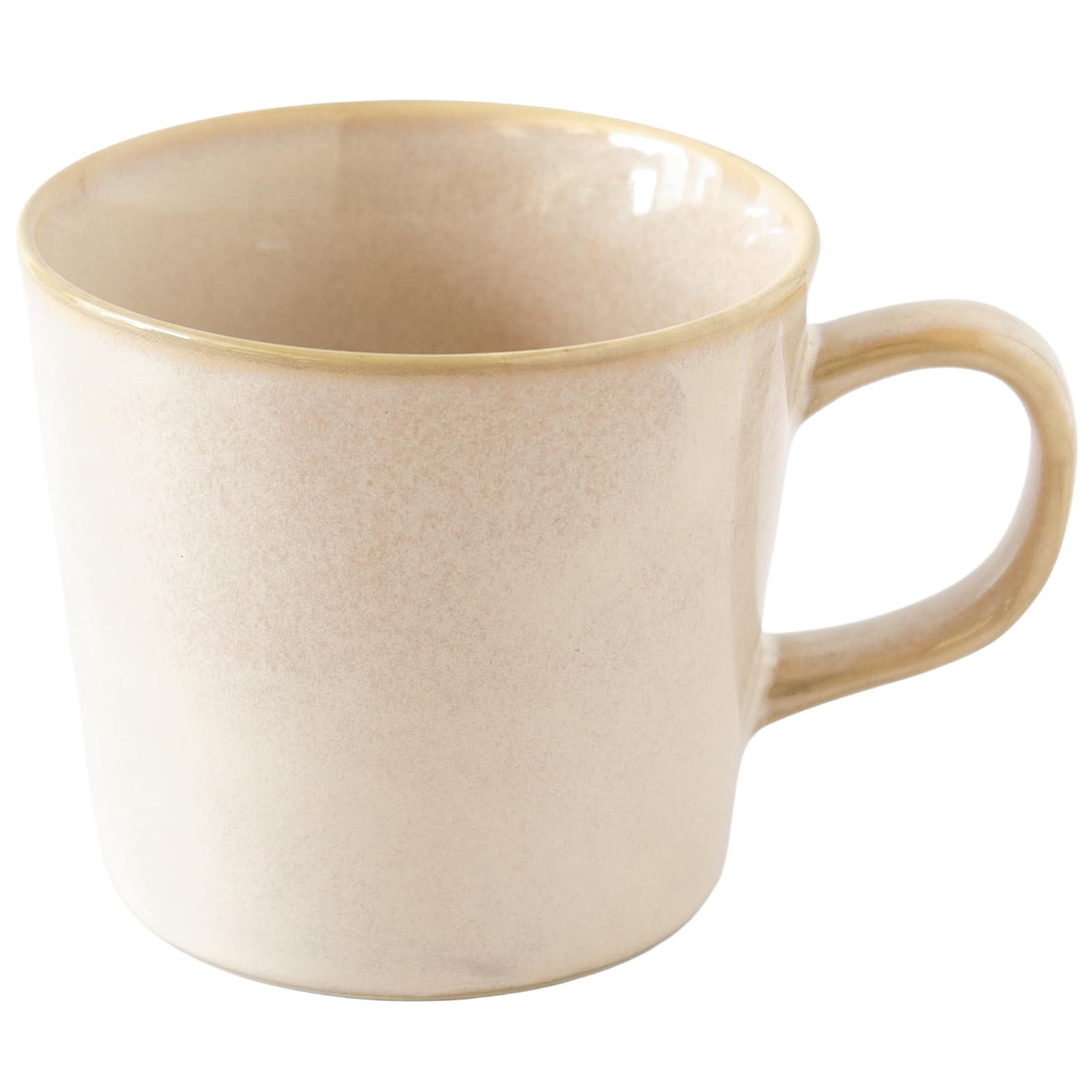 Mino Ware Vanilla Porcelain Mug, 320ml