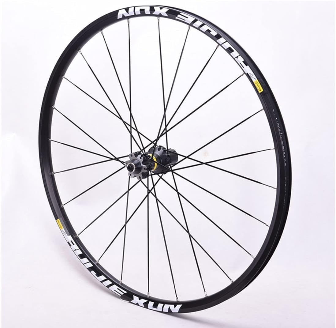 Para kół MTB 26/27,5/29 cala, dwuwarstwowe felgi aluminiowe, łożyska wodoodporne, kaseta QR 8-11 biegów, piasta węglowa, hamulce tarczowe