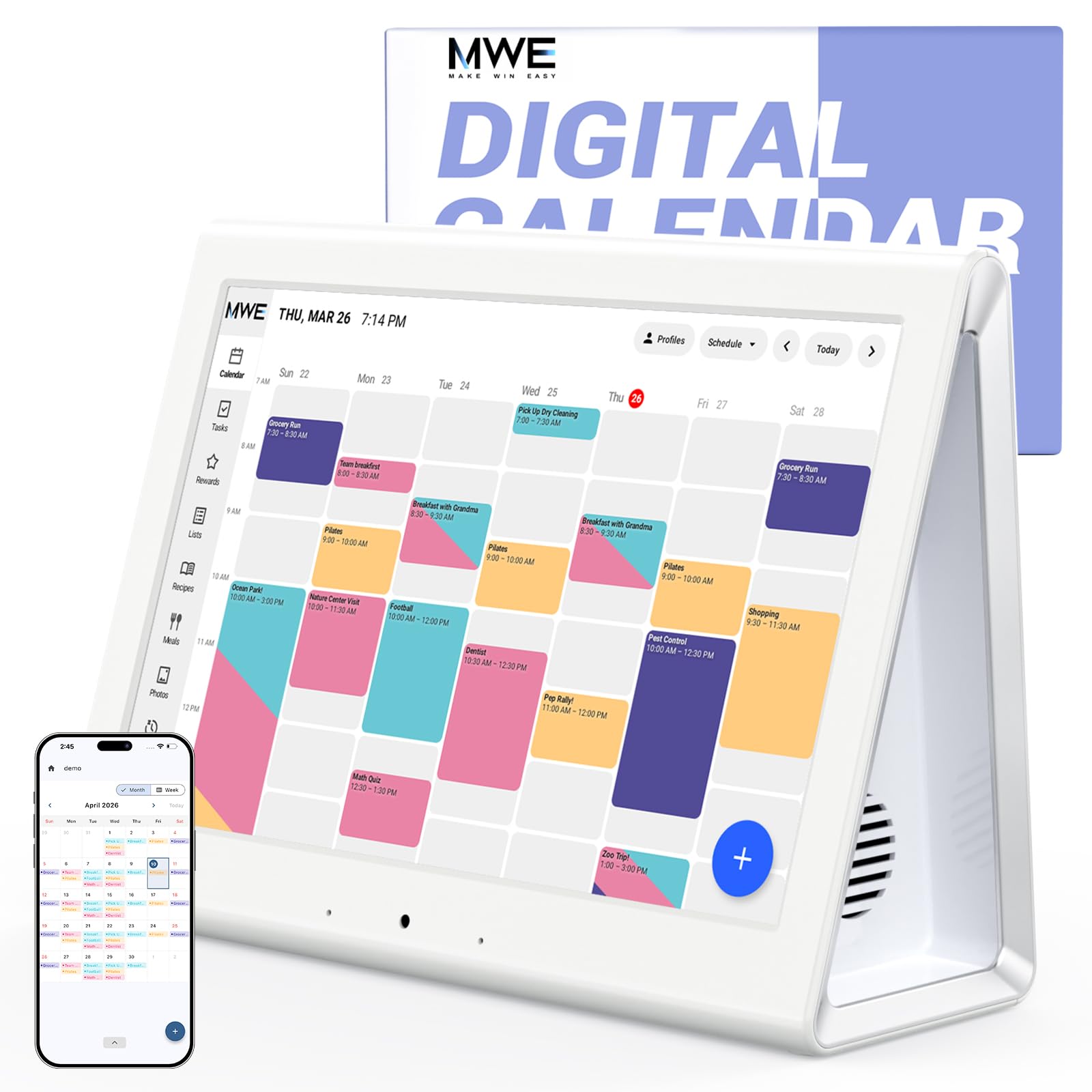 Photo 1 of 2026 New Upgraded Smart Digital Calendar, Family Planner No Subscription