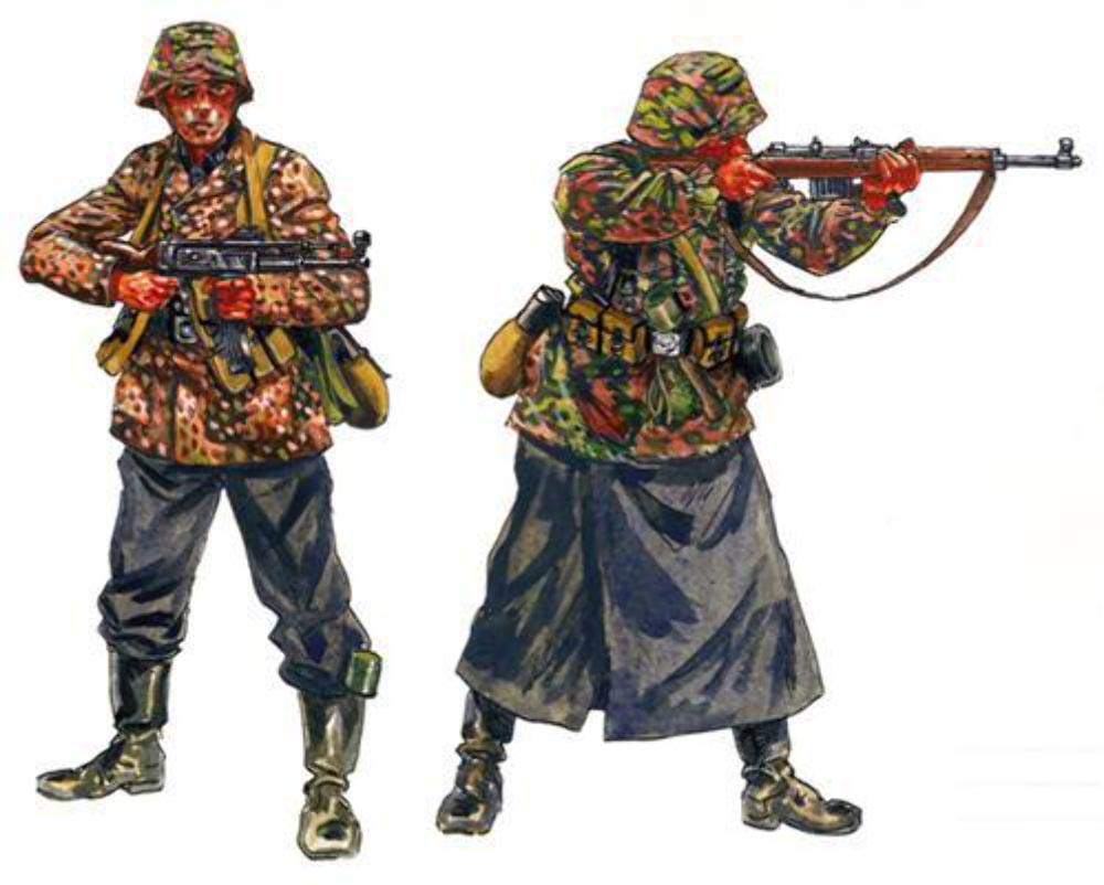 ITALERI 6068 1/72 German Elite Troops WWII