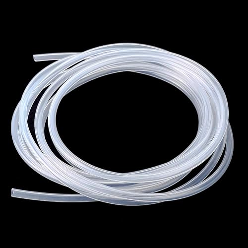 Metaland 1/4" ID Silicone Tubing, Food Grade 1/4" ID x 3/8" OD 10 Feet Length Pure Silicone Hoses High Temp for Home Brewing Winemaking - 1/4"ID x 3/8"OD - 10 Feet Length