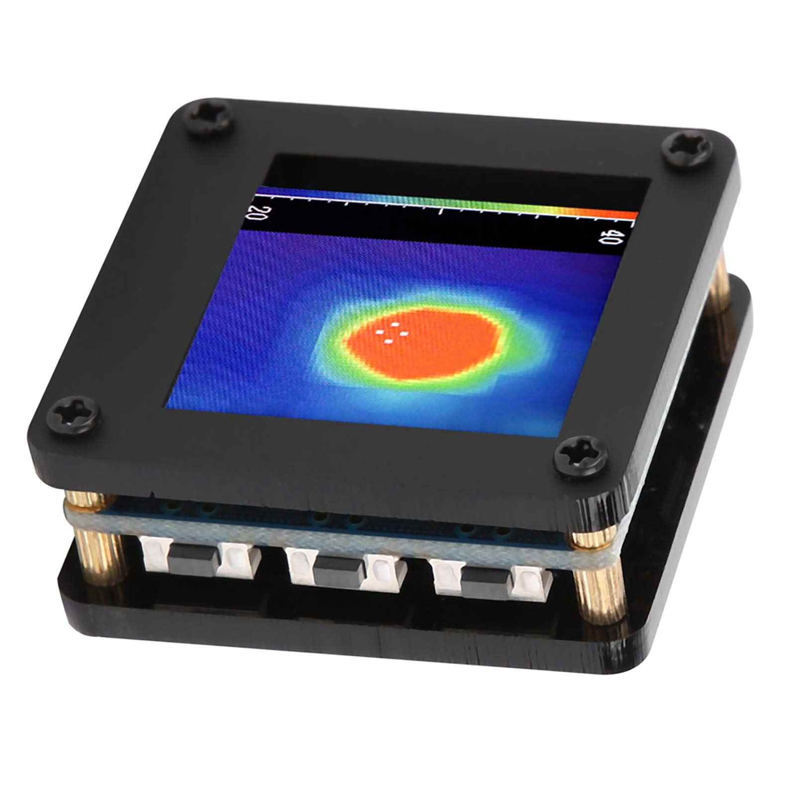 AMG8833 Infrared Thermographic Camera, USB 5V 8x8 Portable Thermal Imager for Temperature Detection,