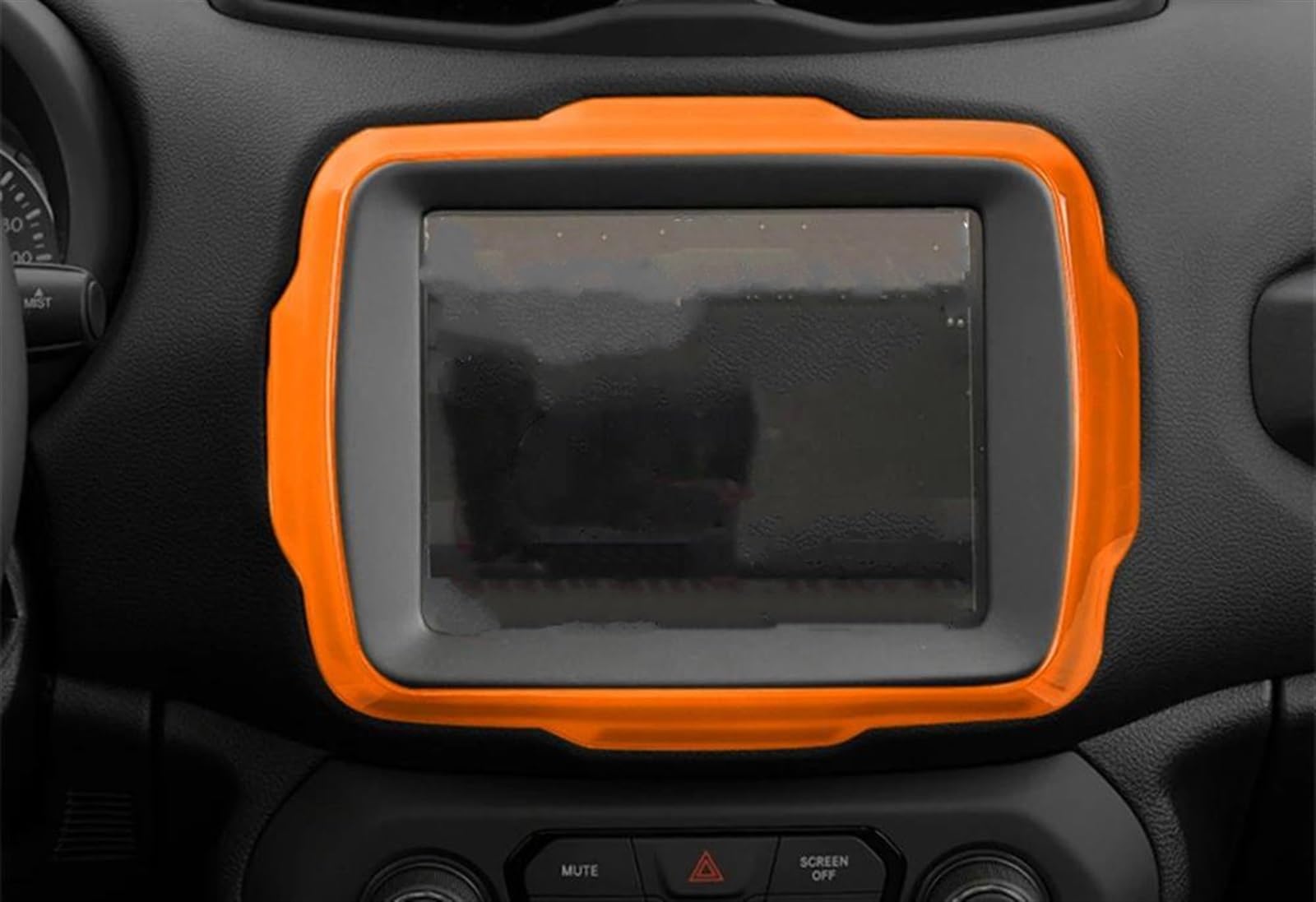 Strisce Decorative ABS Per Interni Jeep Renegade 2018-2023 – Cornice Navigatore GPS - 2