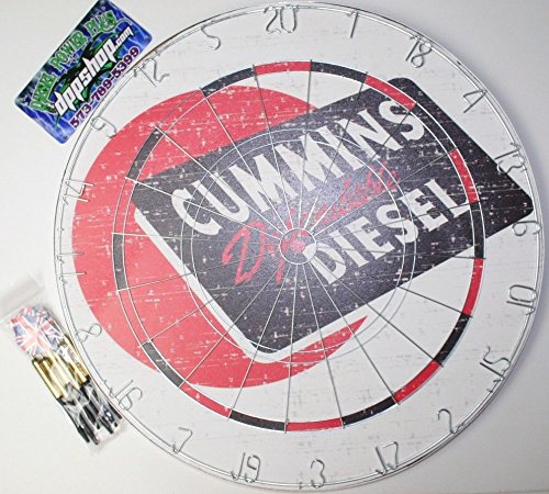 Diesel Power Plus Dodge Cummins Cork Dart Board Man cave Game