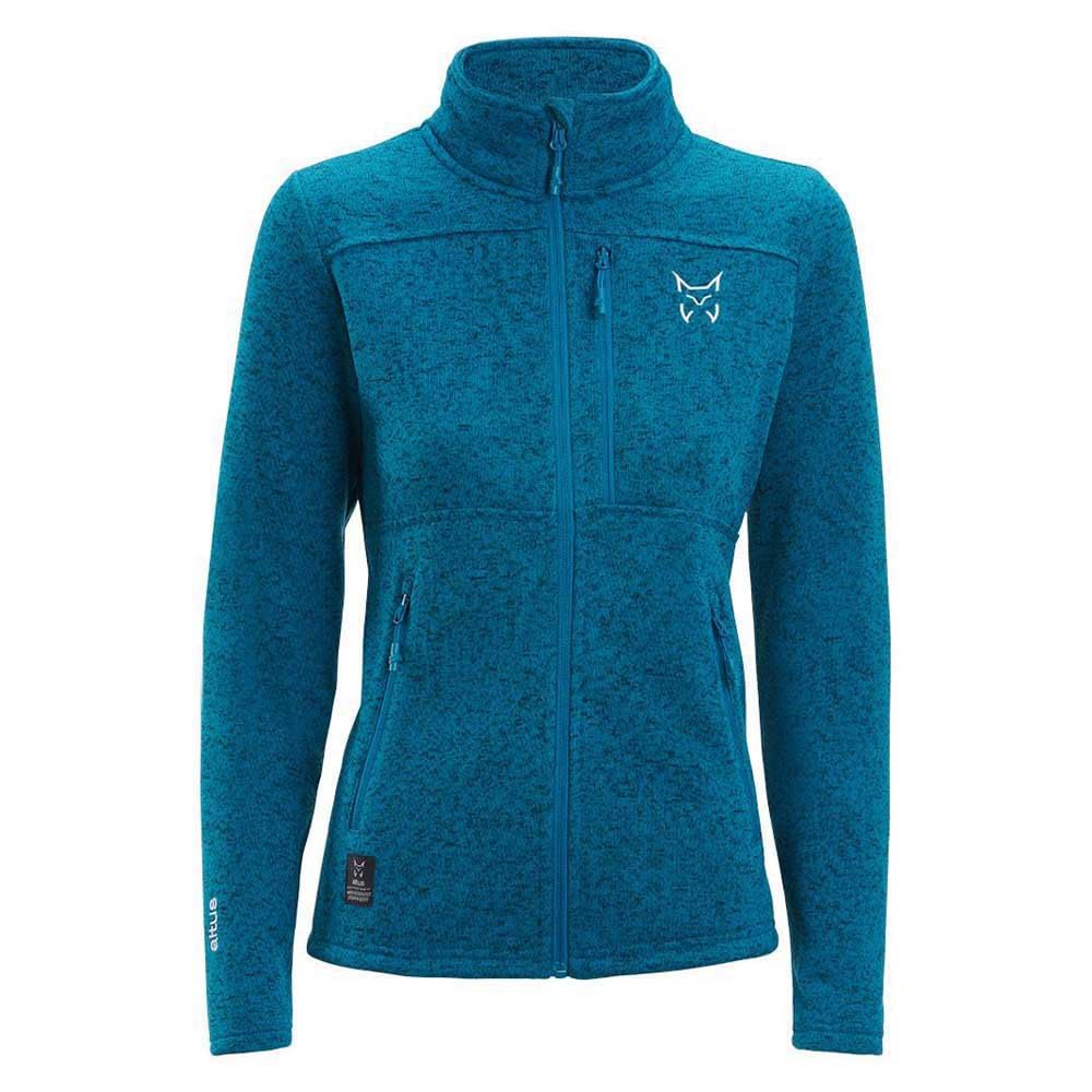 Chaqueta de punto bleu en maille chaude et legere taille S pour homme