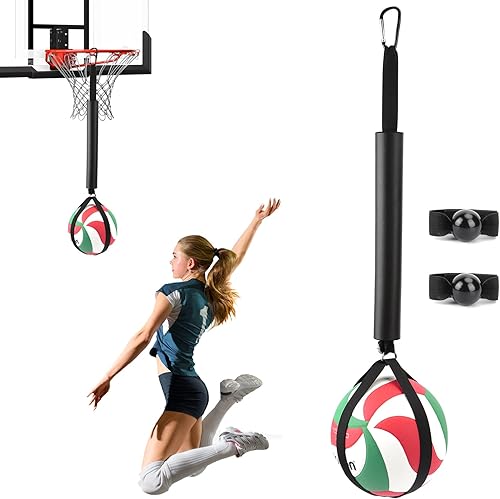 M.A.K Volleyball Spike Trainer, Volleyball Spike Training System for Basketball Hoop, Volleyball Training Gesture Corrector, Improves Serving, disponible en Yaxa Colombia
