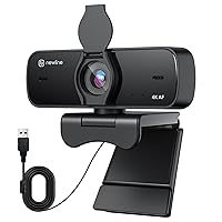 N newline Webcam 4k 30FPS PC Camera con 2 Microfoni con Sensore Sony