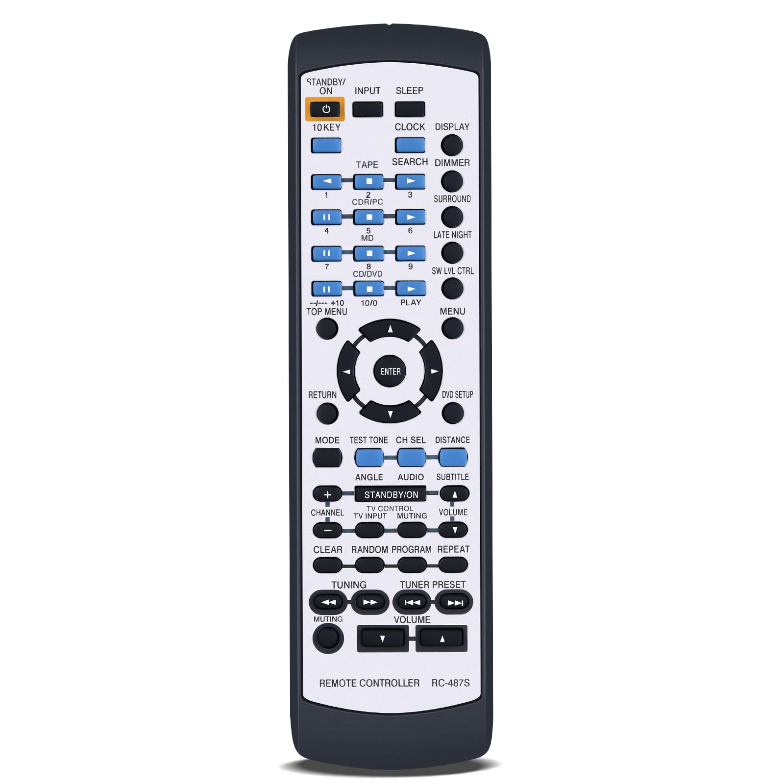 Amazon | オーディオリモコン RC-487S for オンキョー リモコン PR-155