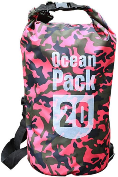 アウトドアドリフティング防水バケットバッグ、ビーチ防水バックパック、PVCサンドイッチ防水バッグ2L/5L/10L/20L/30L、