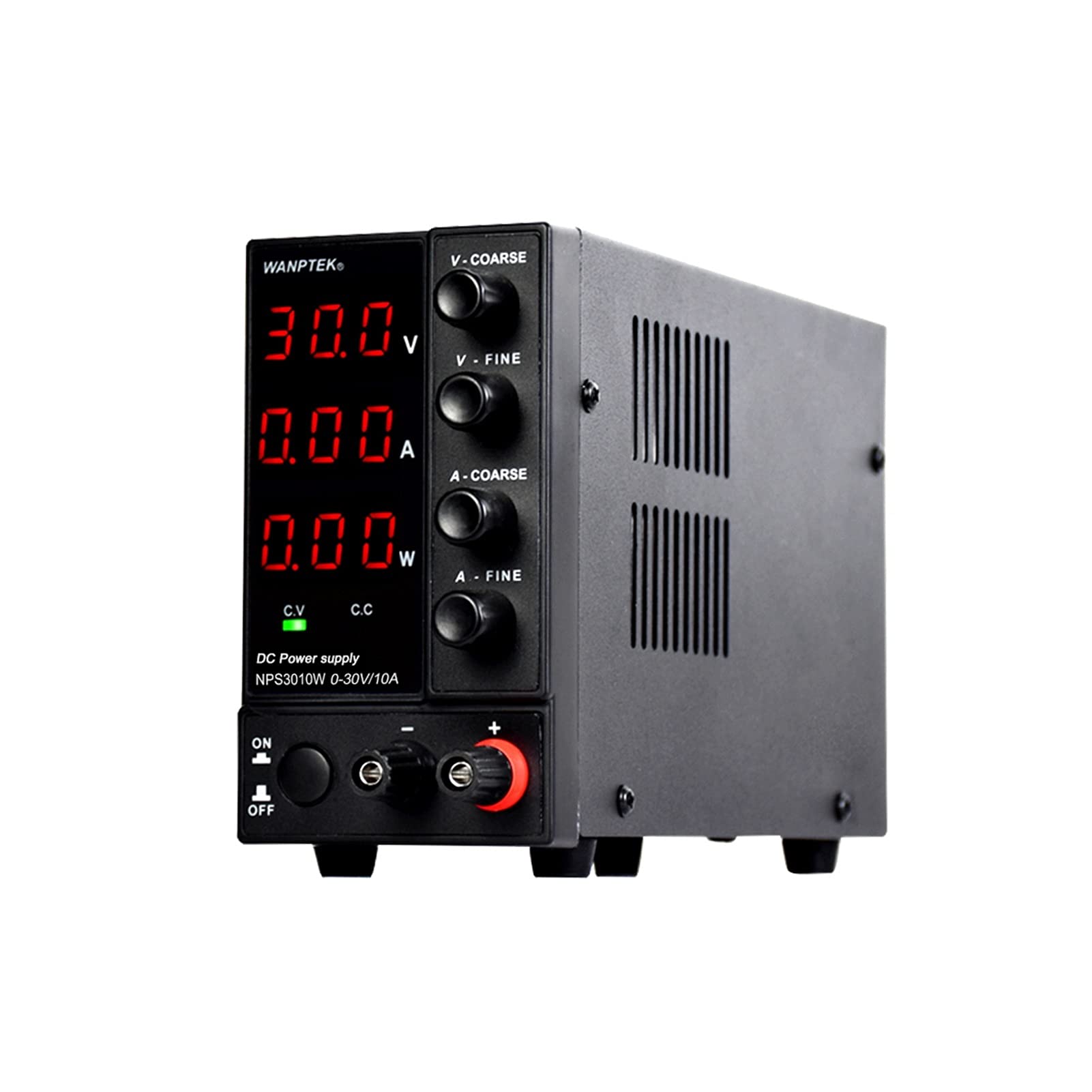 Fuente de alimentacion NPS3010W Fuente de alimentación DC de conmutación de laboratorio 3 0v 10a Estabilizador de voltaje ajustable Fuente de alimentación regulada Fuente de banco(AU)