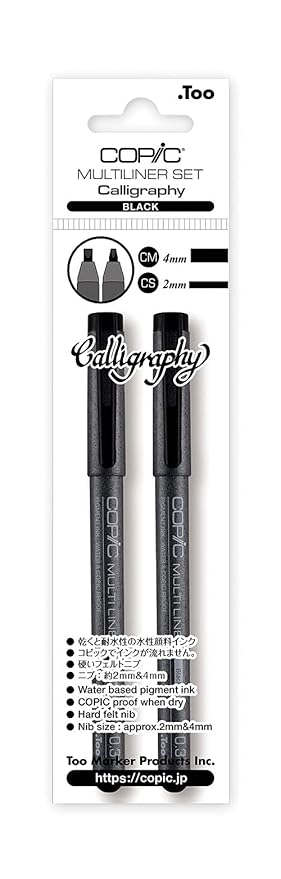copic markers multiliner