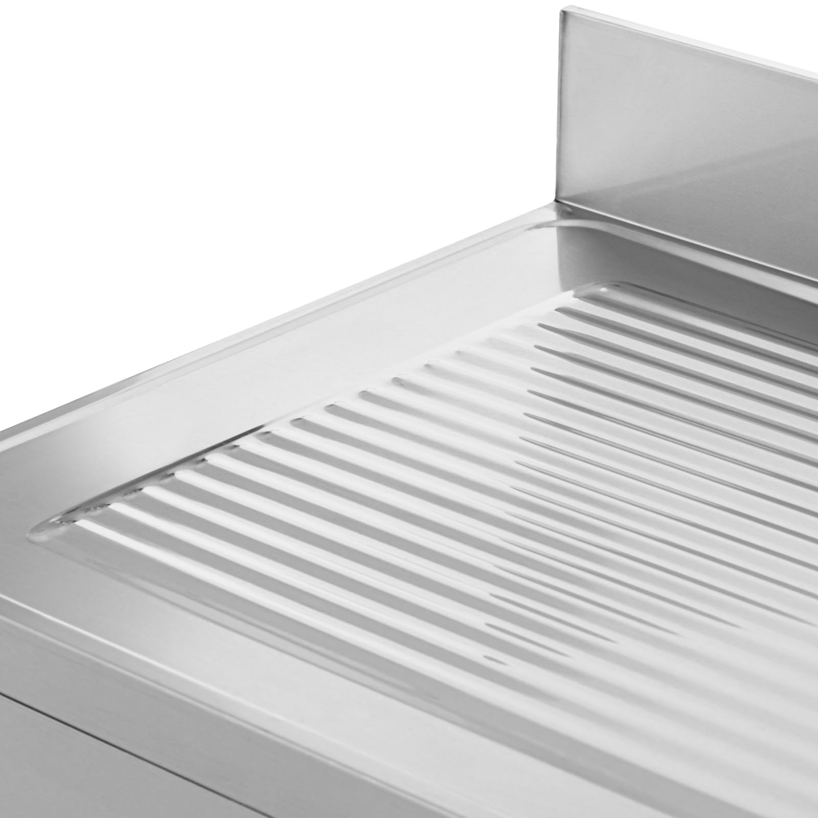 Royal Catering Lavelli Gastro 2 vasche da 500 x 400 x 250 mm in acciaio inox indipendente industriale