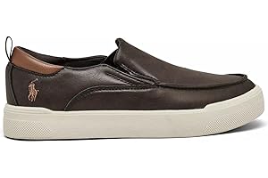 Polo Ralph Lauren Buckley Leather Saddle Oxford Shoes for Boys