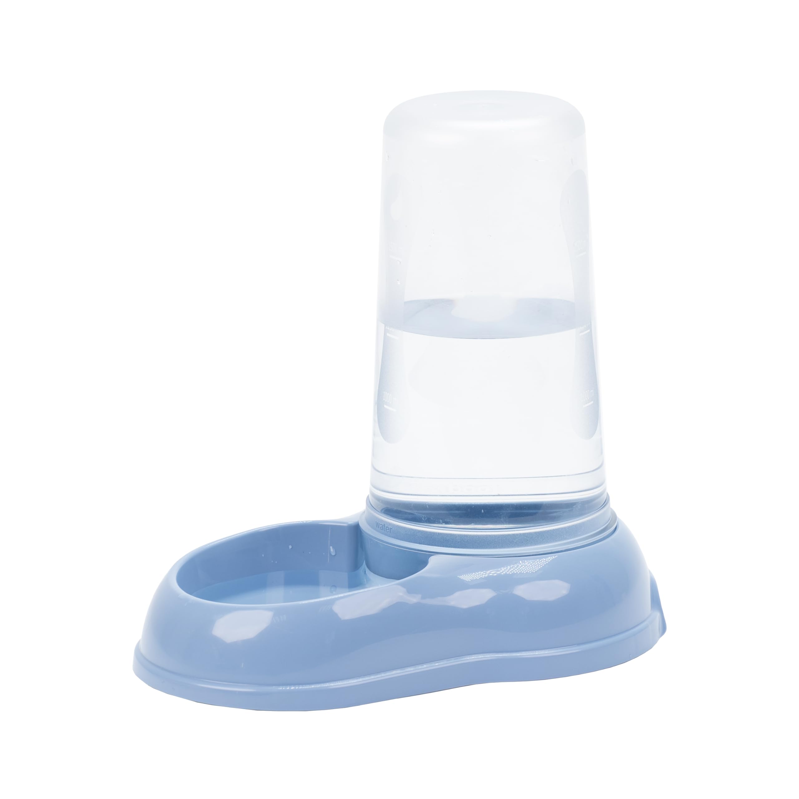 Distributeur de nourriture et eau 1,5L pour chats et chiens avec fond antidérapant