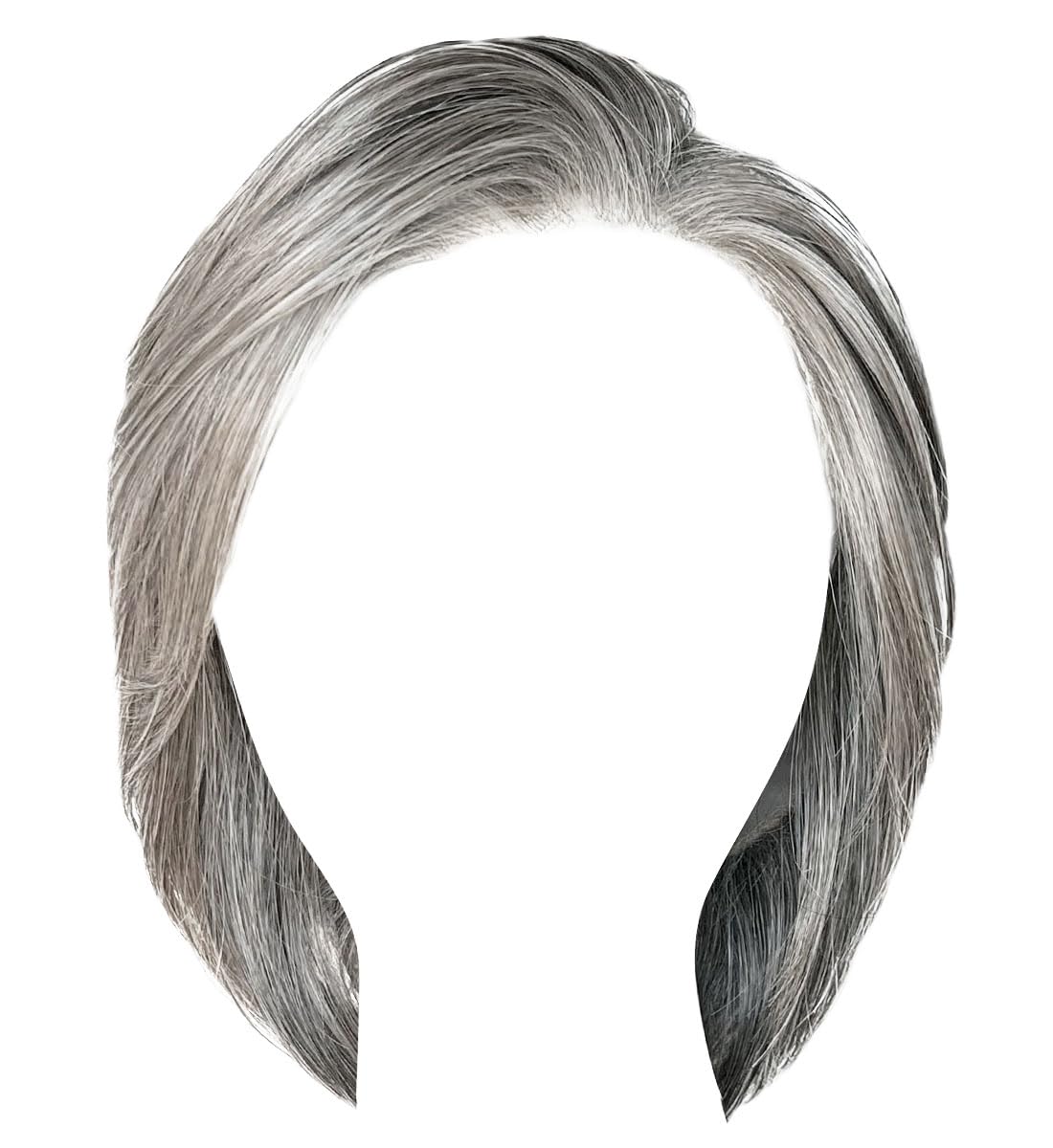 Hair u wear HIM Daring Elite Chin-Length Hand-Tied Boy Cut Style Wig for Men, Average-Large Cap, M3S Darkest Brown