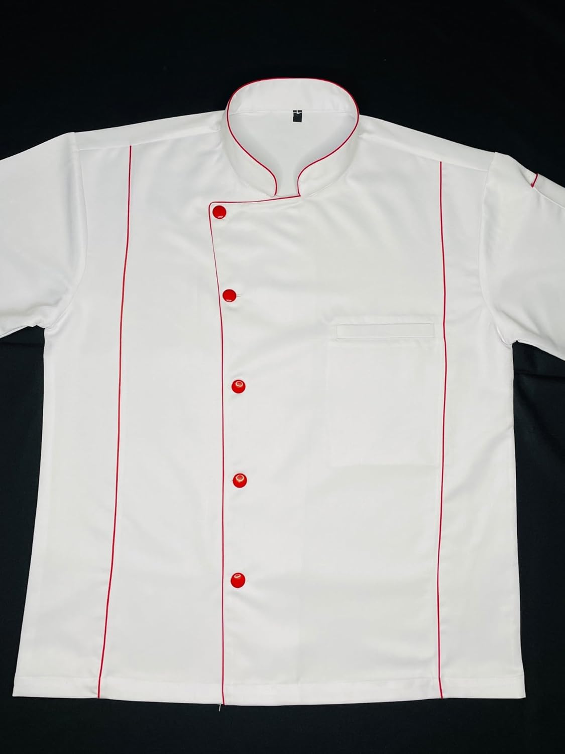 Chef Jacket Unisex Long Sleeve Button Chef Coat for Men/Women Short Sleeve Chef Jacket Chef Shirt Restaurant Work Uniform