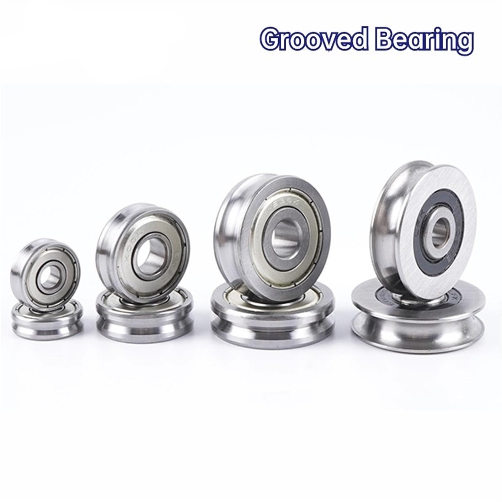 10 sztuk kół pasowych z rowkiem U 6202, 15 x 35 11 mm, z łożyskami rowkowymi (U6202-3-1)