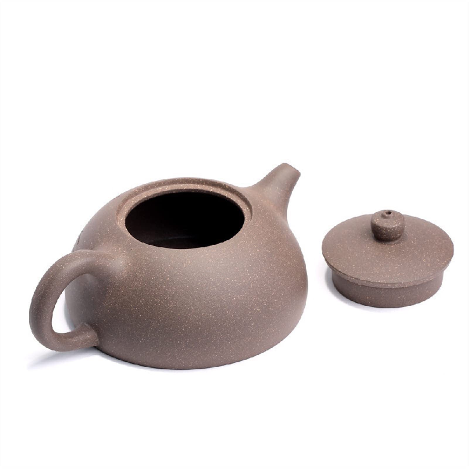 Teekanne 22 0ml Lila Sandkalte Teekanne Dahongpao Tee -Set Reisen x kleiner tragbarer handgefertigter Topflochfilter Teekocher