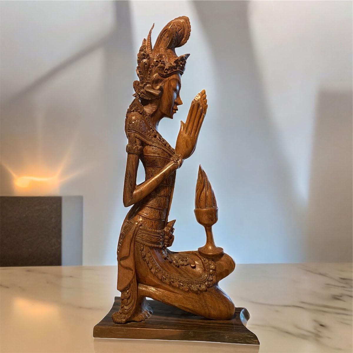 Amazon.co.jp: アジアン インテリア雑貨 木彫り バリカービング