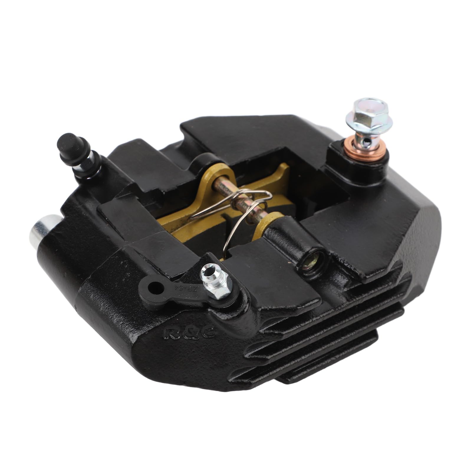 Zacisk hamulca tylnego z klockami Wysokowydajny hydrauliczny układ hamulcowy Precyzyjne sterowanie dla Grizzly 660 YFM660F 4x4 ATV 2002 2008 5KM 2580V 01 00