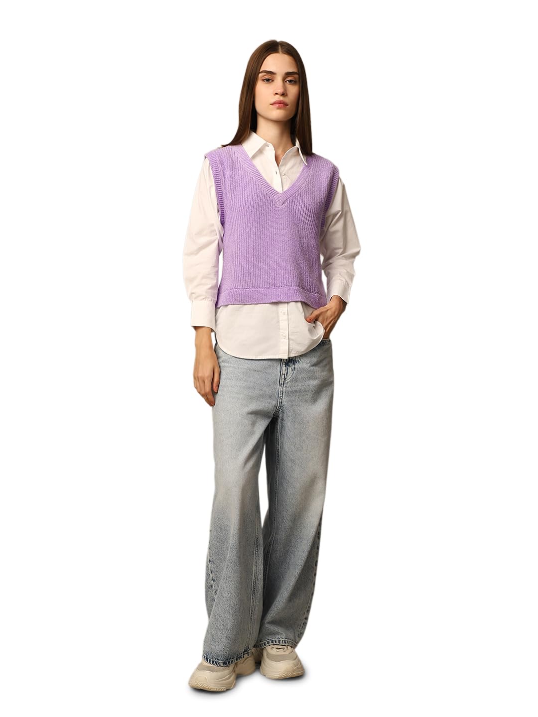 only Women's Solid Regular Fit Shirt-picture-40