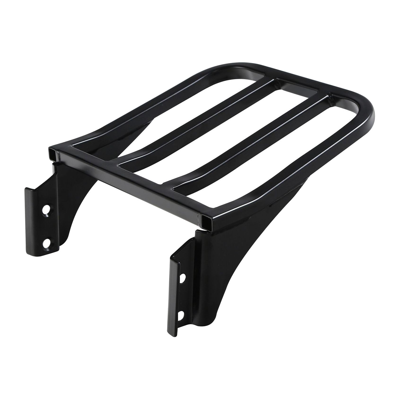 DUST GLOW Detachable Rear Backrest Luggage Rack Black
