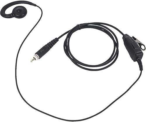 Miniatura 2 de Auriculares con cable Clp-e compatibles con Motorola clp 1010e 1080e clp1010e clp1080e radio bidireccional (C Swivle, 6 unidades)